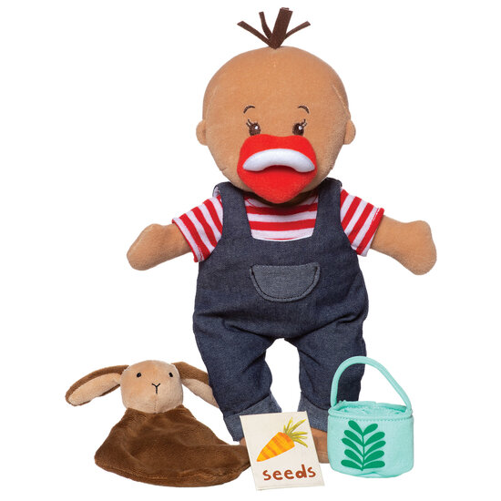 Stoffen pop Wee Baby Stella Tiny Farmer (30 cm)