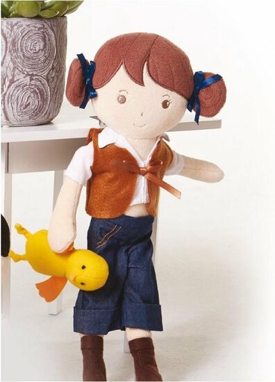 Lappenpop Farm Girl 35 cm