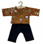 Poppenbroek en Shirt Safari (34-cm)